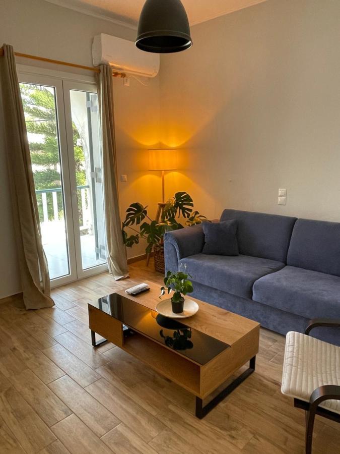 Cosy Apartment With Sea View Close To The Beach Nikiana Esterno foto