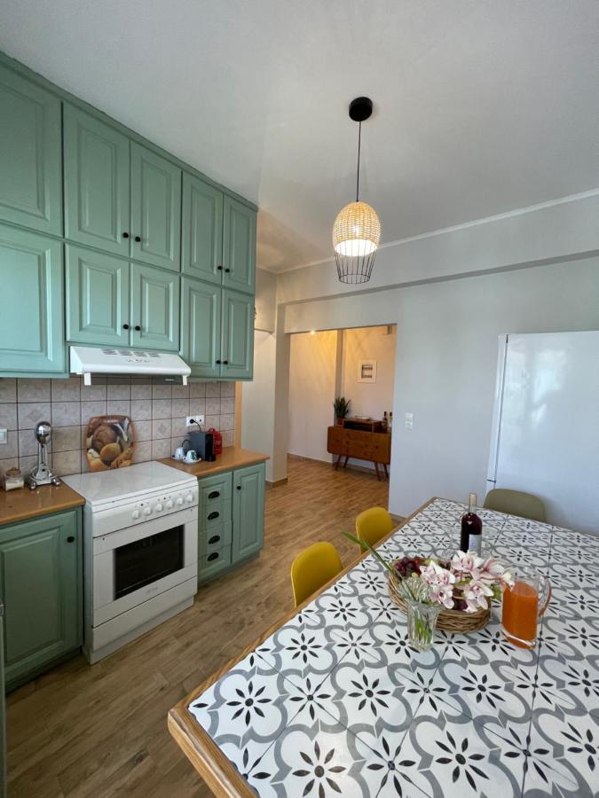 Cosy Apartment With Sea View Close To The Beach Nikiana Esterno foto
