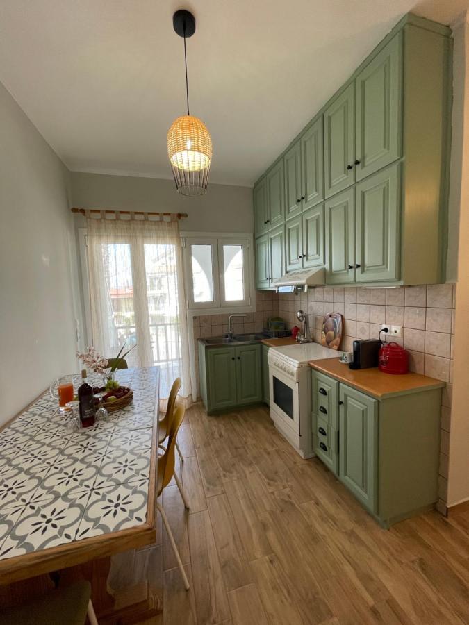 Cosy Apartment With Sea View Close To The Beach Nikiana Esterno foto