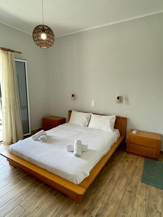 Cosy Apartment With Sea View Close To The Beach Nikiana Esterno foto