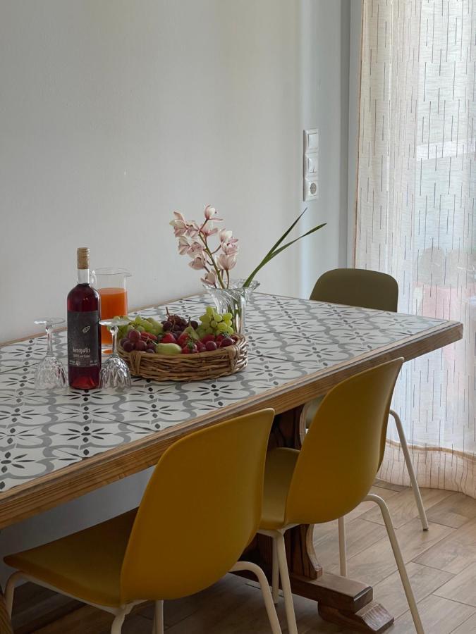 Cosy Apartment With Sea View Close To The Beach Nikiana Esterno foto